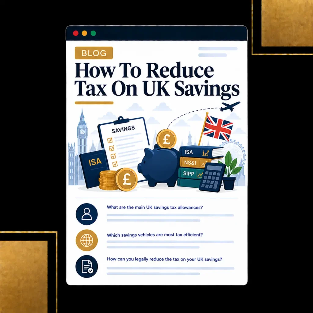 How to Reduce Tax on UK Savings: Maximise Your Savings In 2026
