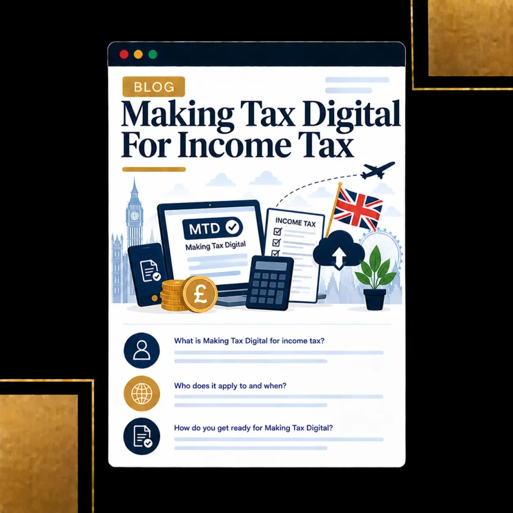 Making Tax Digital For Income Tax New Rules From 6 April 2026