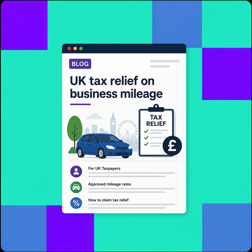 UK Tax Relief On Business Mileage