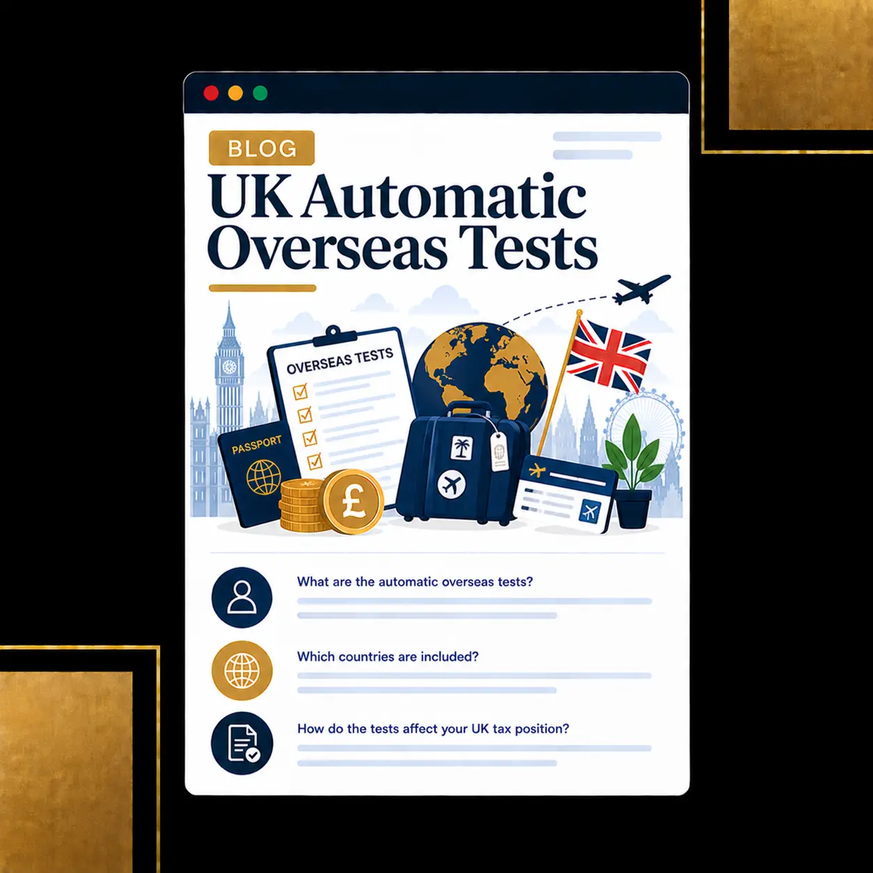 UK Automatic Overseas Tests: SRT Explained